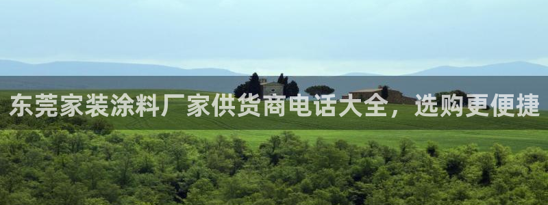 和记广告女主角：东莞家装涂料厂家供货商电话大全，选购更便捷