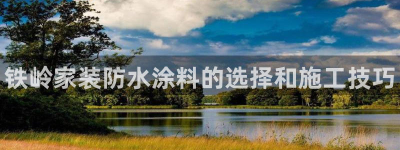 和记平台官方网：铁岭家装防水涂料的选择和施工技巧