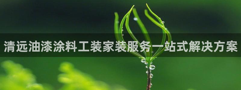 和记AG网站：清远油漆涂料工装家装服务一站式解决方案